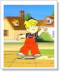 Dennis the Menace (US) - Skateboarding