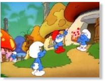 The Smurfs - The home of the Smurfs